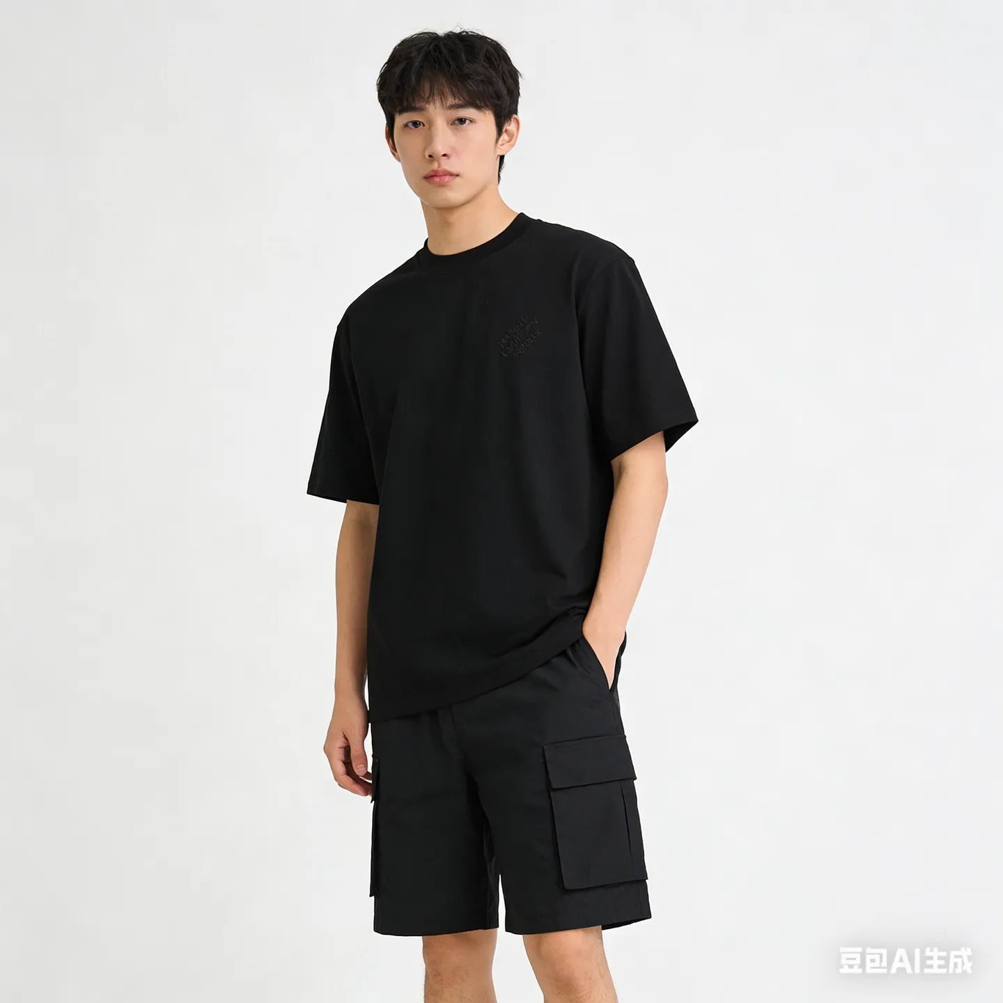 Louis Vuitton/Louis Vuitton short sleeves with signature embroidery on the chest